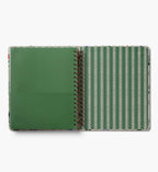 Cloverpaperco™ - 2026-2027 17-Month Academic Hardcover Spiral Planner - Garden Study