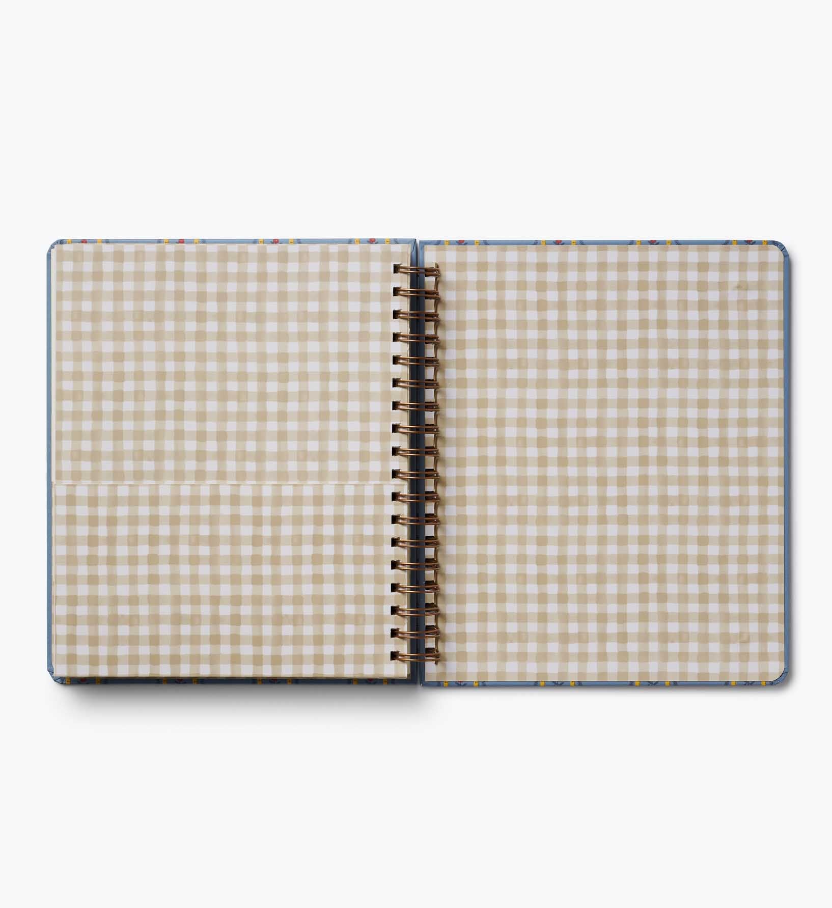 Cloverpaperco™ - 2026-2027 17-Month Academic Hardcover Spiral Planner - Schoolhouse
