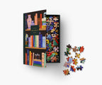 Cloverpaperco™ - Jigsaw Puzzle - Bookshelf