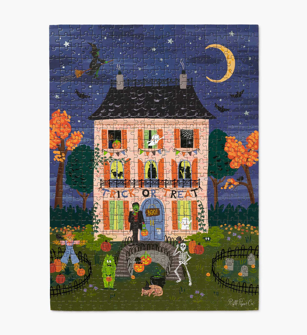 Cloverpaperco™ - Jigsaw Puzzle - Haunted House