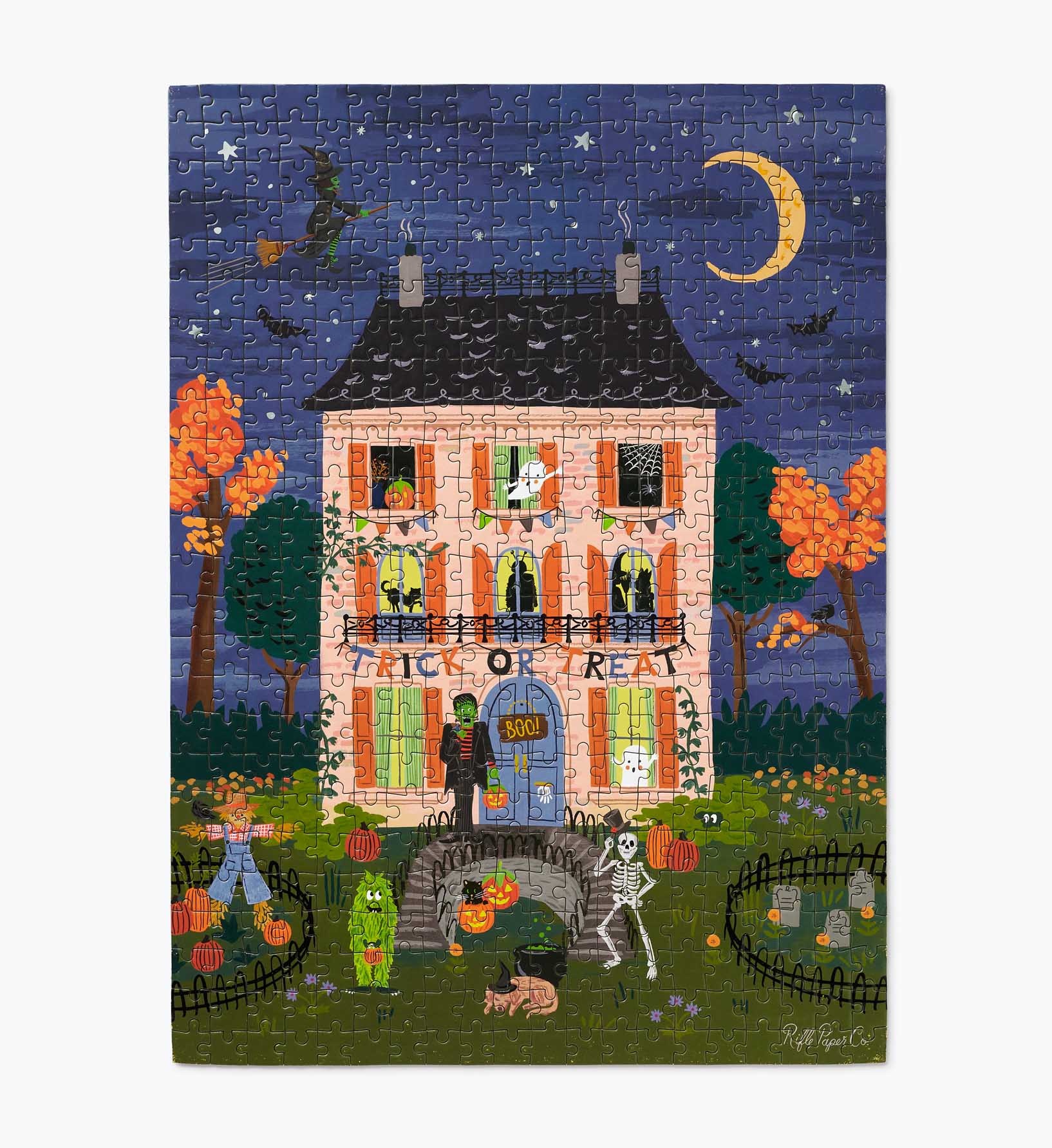 Cloverpaperco™ - Jigsaw Puzzle - Haunted House