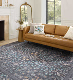Cloverpaperco™ - Maison Nightingale Power Loomed Rug - Black