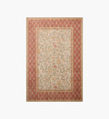 Cloverpaperco™ - Edinburgh Aster Power Loomed Rug - Ivory & Spice