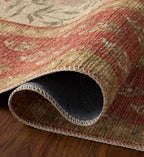 Cloverpaperco™ - Edinburgh Aster Power Loomed Rug - Ivory & Spice