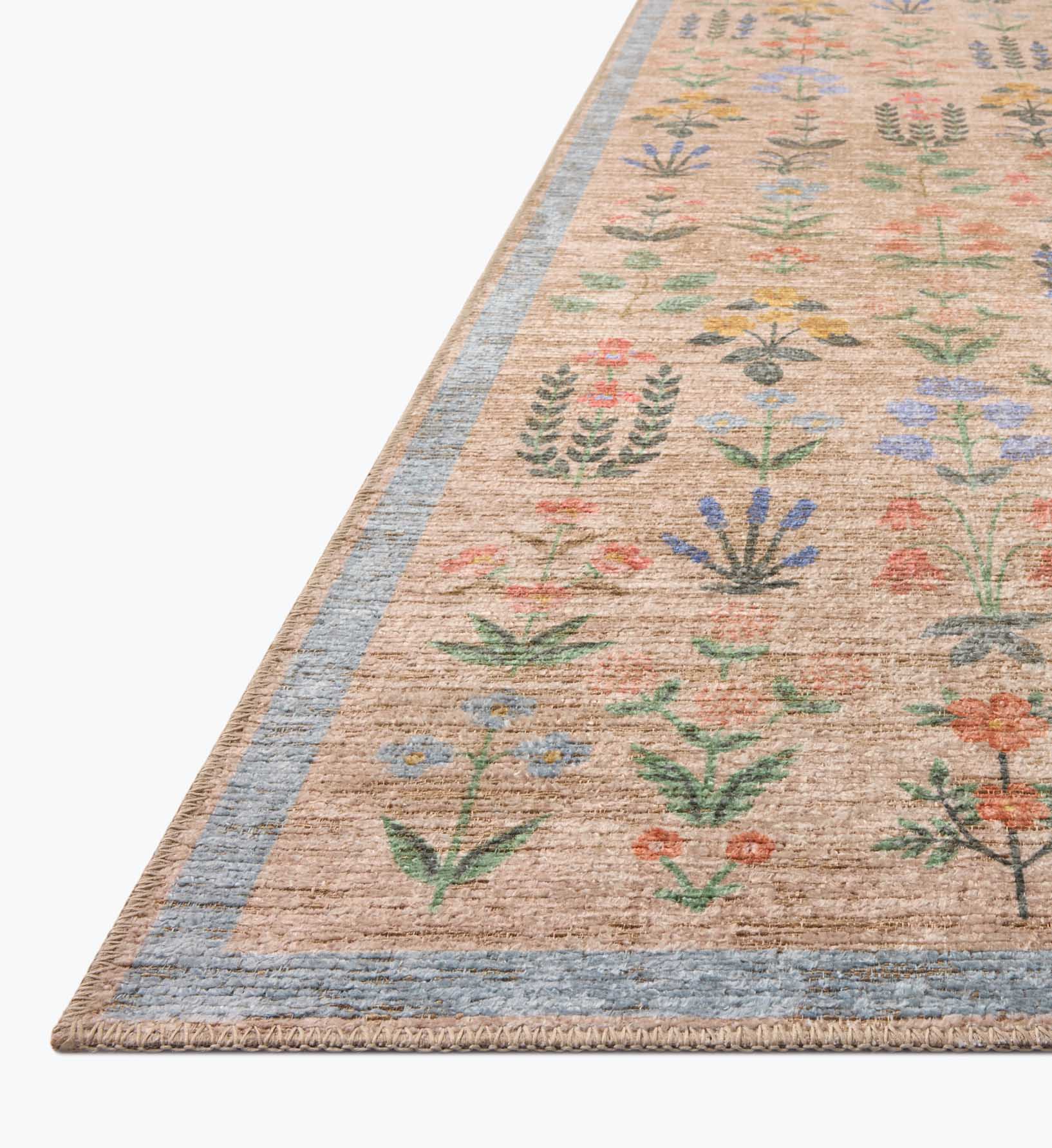 Cloverpaperco™ - Edinburgh Campbell Power Loomed Rug - Cream