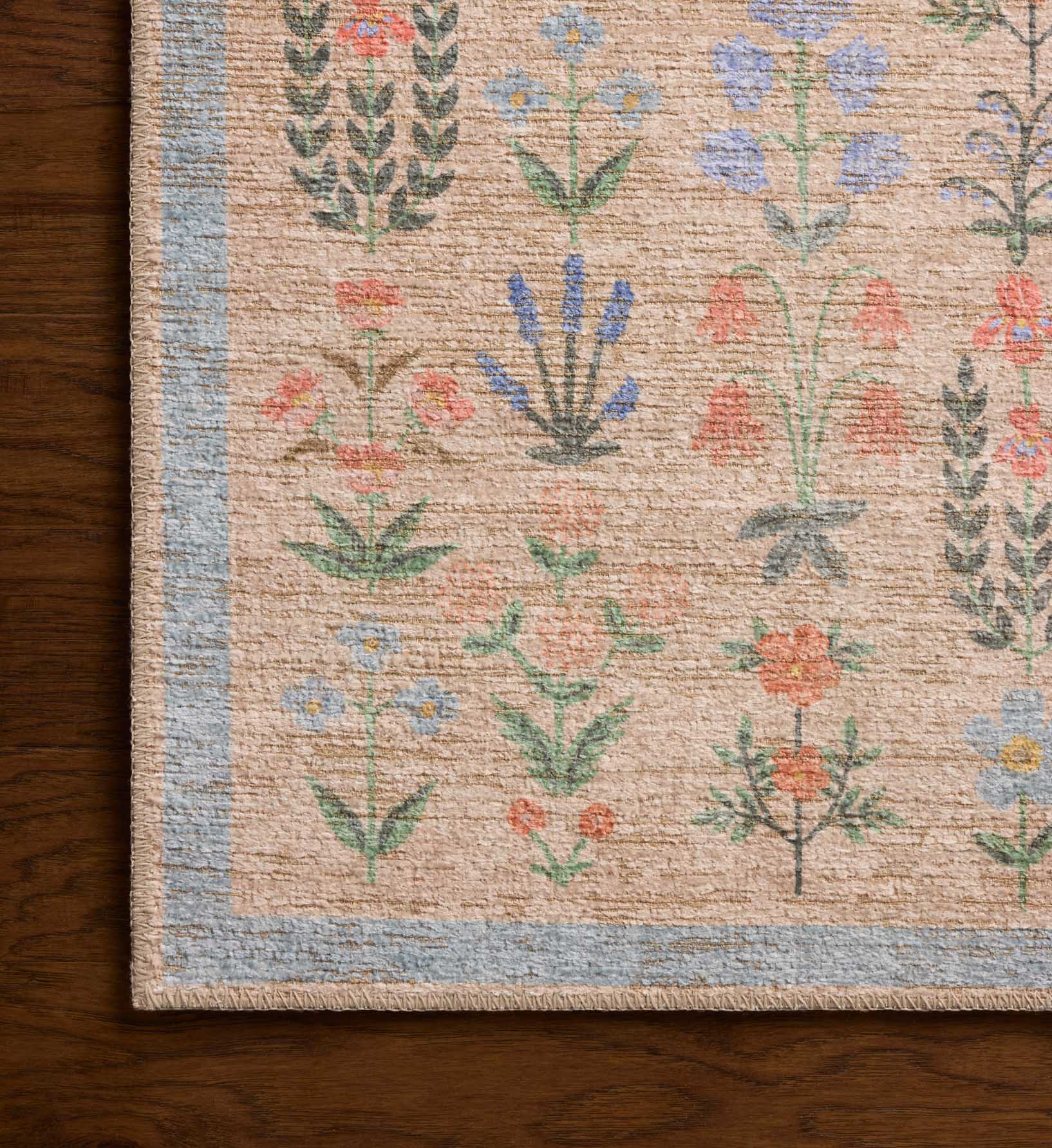 Cloverpaperco™ - Edinburgh Campbell Power Loomed Rug - Cream