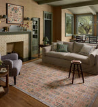 Cloverpaperco™ - Edinburgh Campbell Power Loomed Rug - Cream