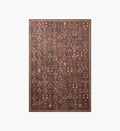 Cloverpaperco™ - Edinburgh Campbell Power Loomed Rug - Merlot