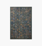 Cloverpaperco™ - Edinburgh Campbell Power Loomed Rug - Navy