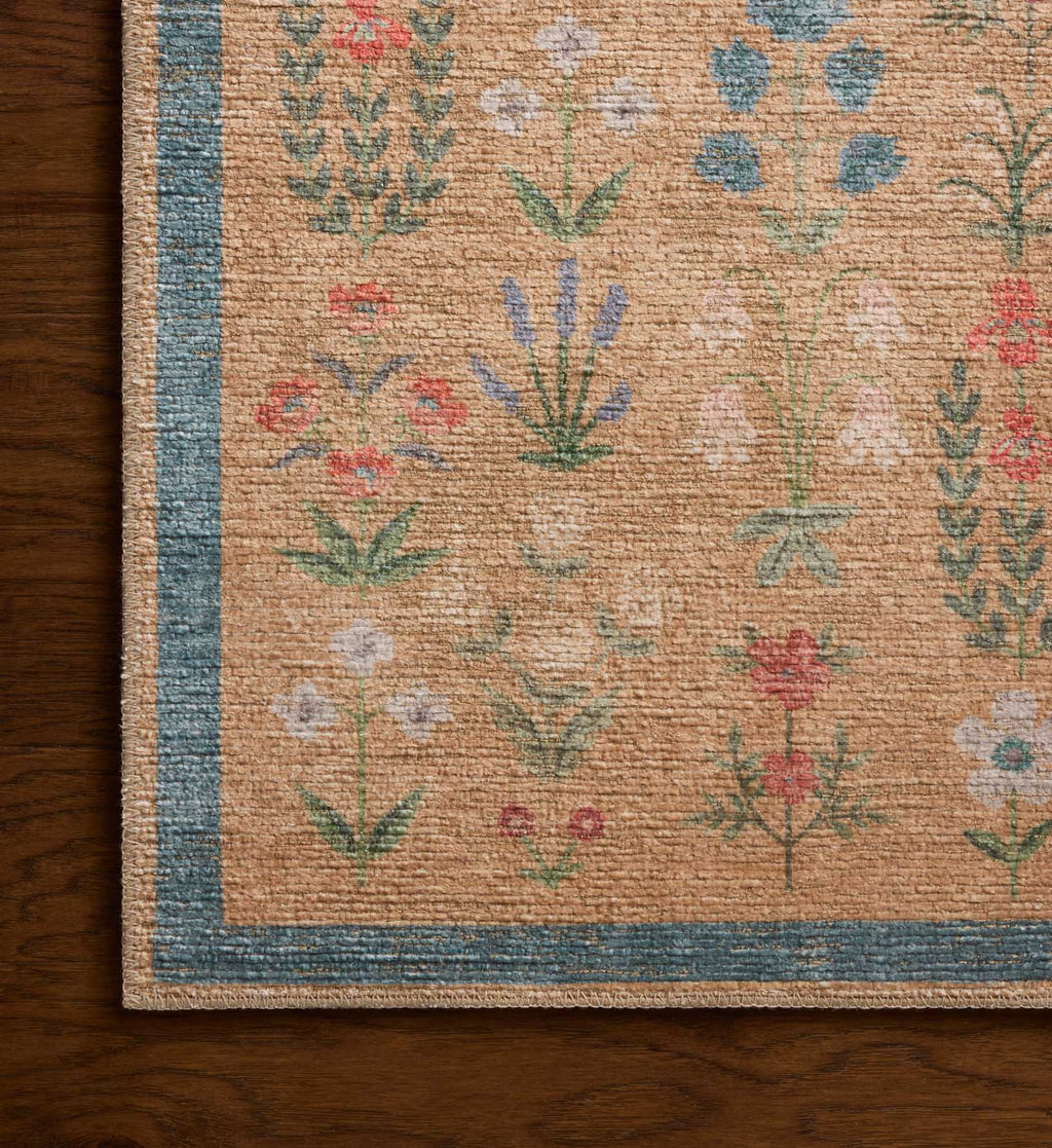 Cloverpaperco™ - Edinburgh Campbell Power Loomed Rug - Wheat
