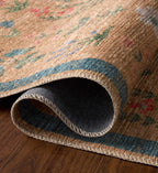 Cloverpaperco™ - Edinburgh Campbell Power Loomed Rug - Wheat