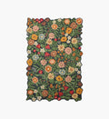 Cloverpaperco™ - Edith Wool Hooked Rug - Navy