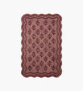 Cloverpaperco™ - Lisette Wool Hooked Rug - Plum