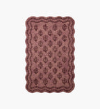 Cloverpaperco™ - Lisette Wool Hooked Rug - Plum