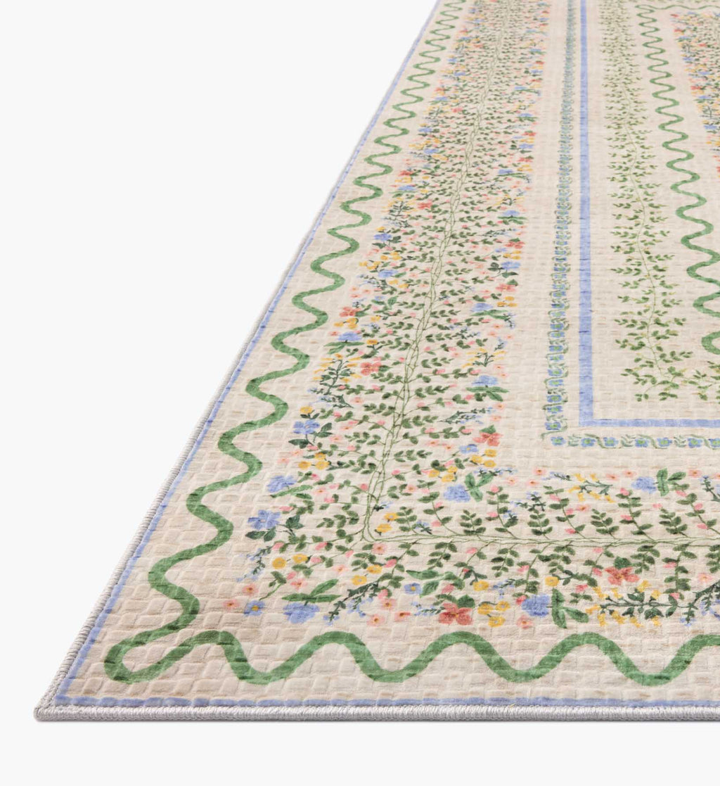 Cloverpaperco™ - Orchard Wildwood Vines Washable Rug - Ivory