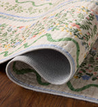 Cloverpaperco™ - Orchard Wildwood Vines Washable Rug - Ivory