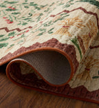 Cloverpaperco™ - Orchard Country Farm Washable Rug - Ivory