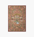 Cloverpaperco™ - Orchard Country Farm Washable Rug - Mauve
