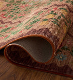Cloverpaperco™ - Orchard Country Farm Washable Rug - Mauve