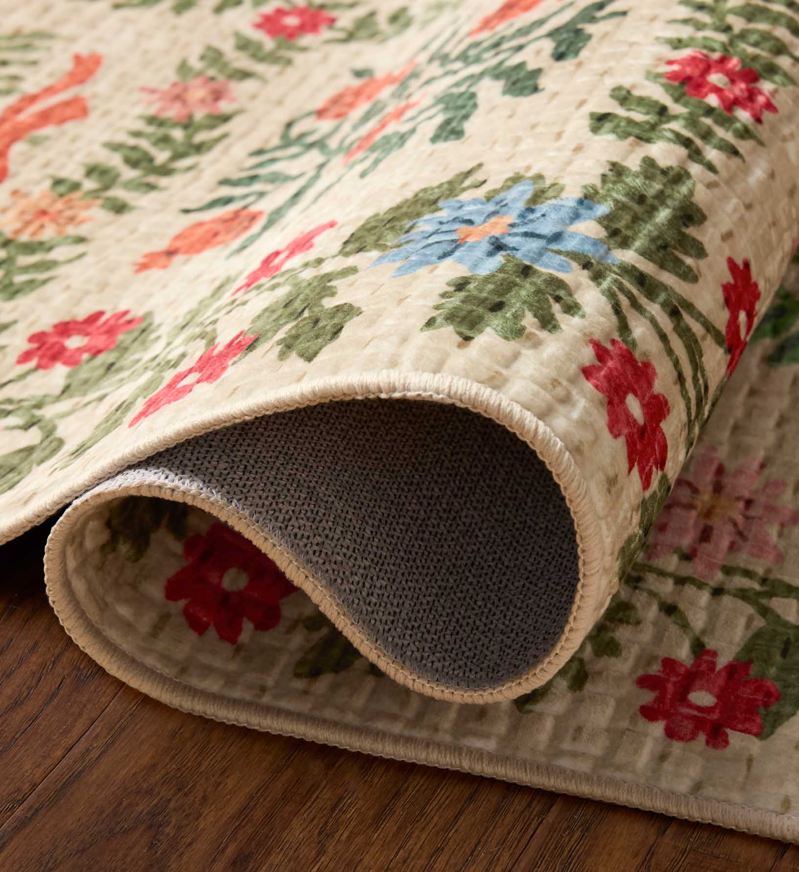 Cloverpaperco™ - Orchard Helena Washable Rug - Beige