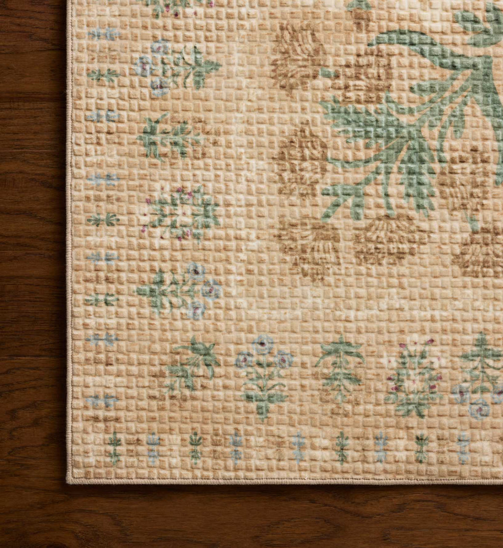 Cloverpaperco™ - Orchard Charlotte Washable Rug - Sand