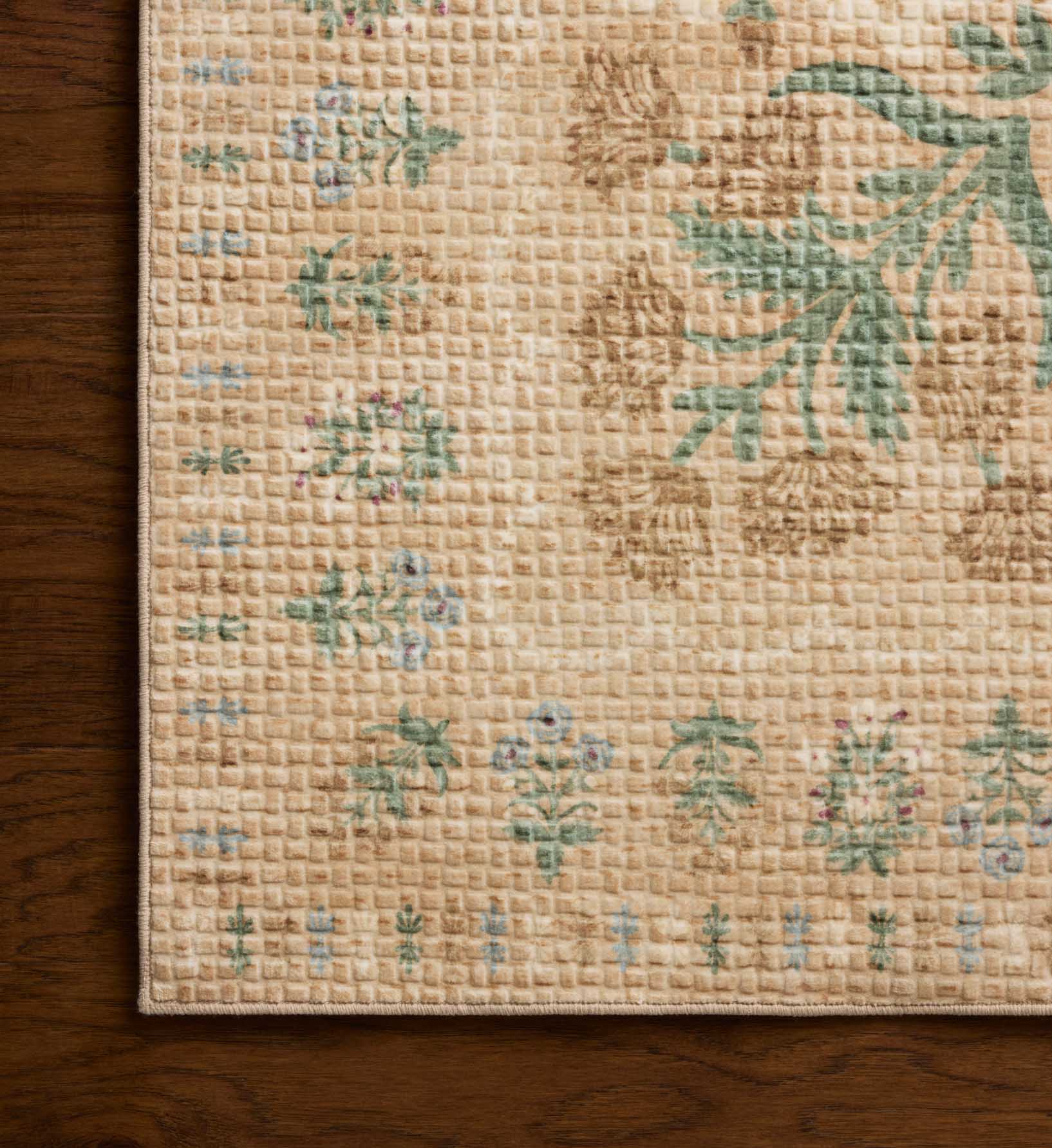 Cloverpaperco™ - Orchard Charlotte Washable Rug - Sand