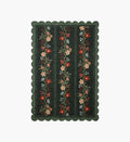 Cloverpaperco™ - Thistle Wool Hooked Rug - Forest