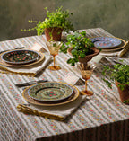 Cloverpaperco™ - Cotton Tablecloth - Rosette