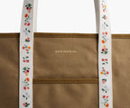 Cloverpaperco™ - Canvas Carry All - Ditsy Dahlia
