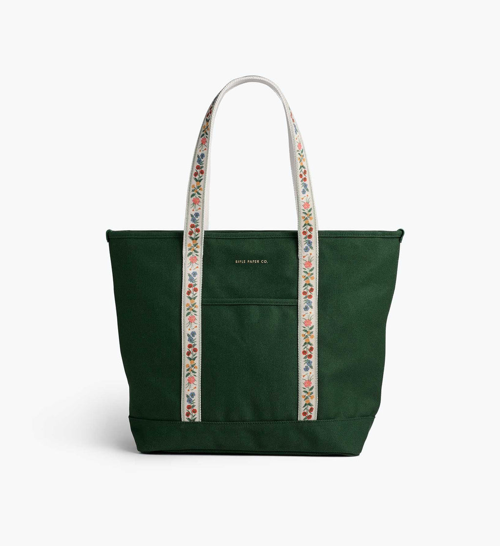 Cloverpaperco™ - Canvas Carry All - Garden Study