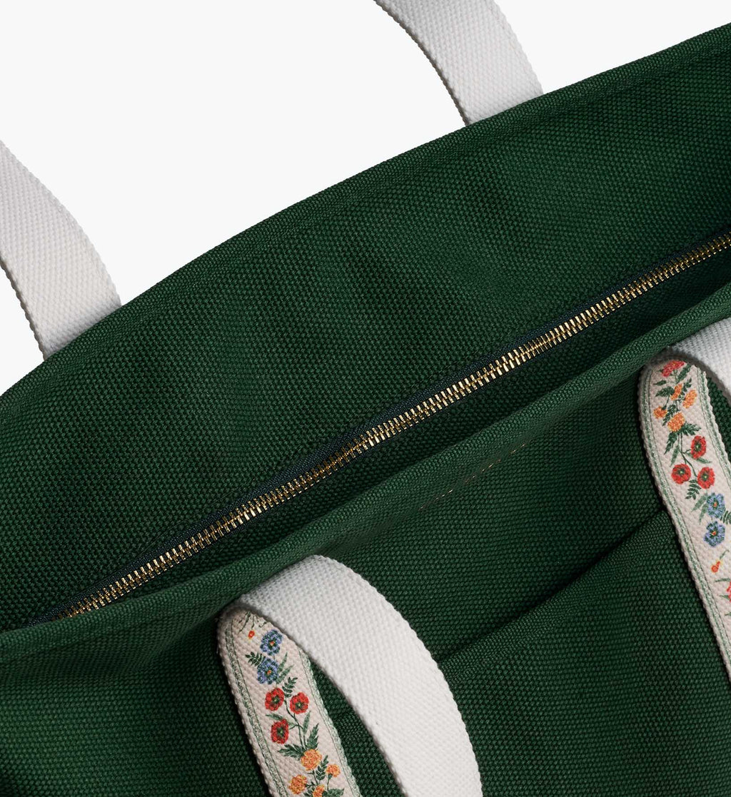 Cloverpaperco™ - Canvas Carry All - Garden Study