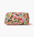 Cloverpaperco™ - Quilted Large Cosmetic Pouch - Garden Party