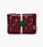 Cloverpaperco™ - Quilted Pouch Set - Ditsy Dahlia