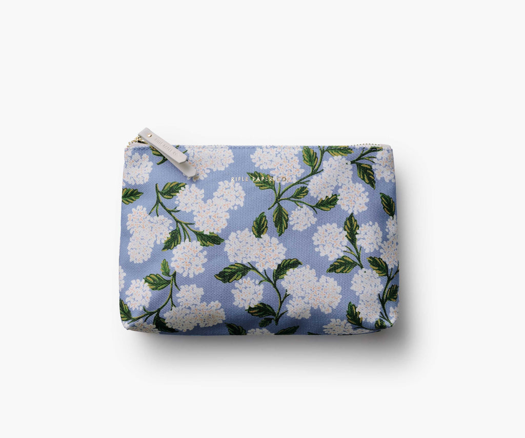 Cloverpaperco™ - Zippered Pouch Set - Hydrangea