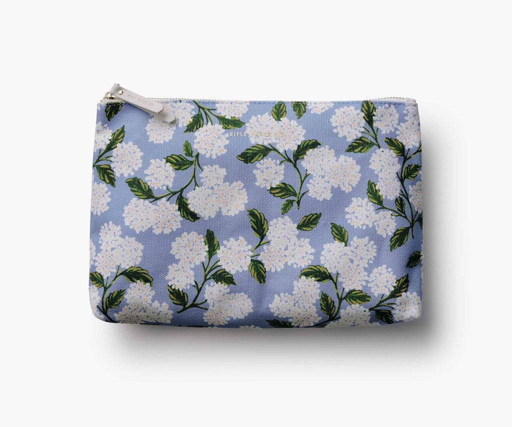 Cloverpaperco™ - Zippered Pouch Set - Hydrangea