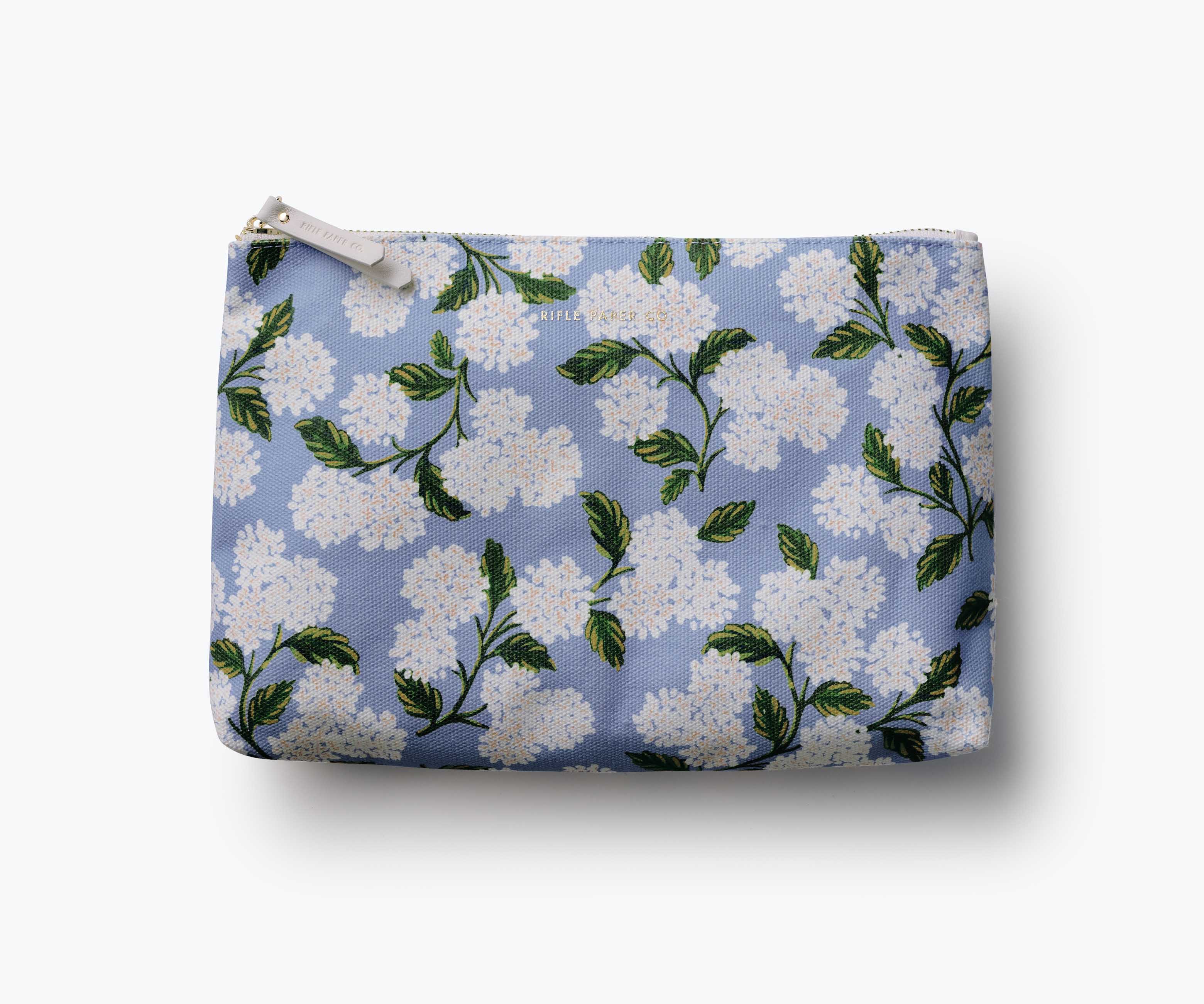 Cloverpaperco™ - Zippered Pouch Set - Hydrangea
