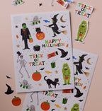 Cloverpaperco™ - Sticker Set - Halloween Parade