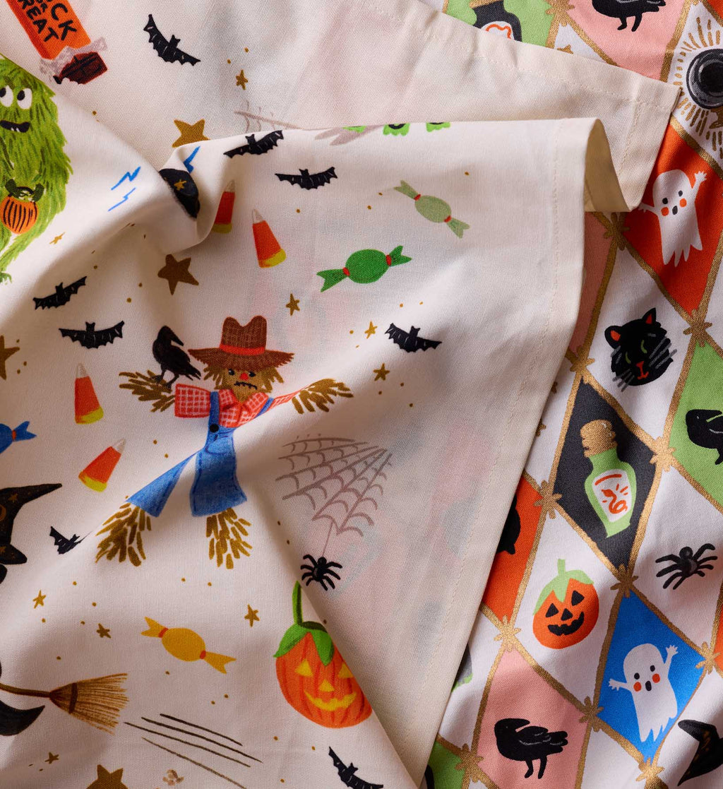 Cloverpaperco™ - Tea Towel - Halloween Parade