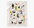 Cloverpaperco™ - Tea Towel - Halloween Parade