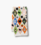Cloverpaperco™ - Tea Towel - Halloween Argyle