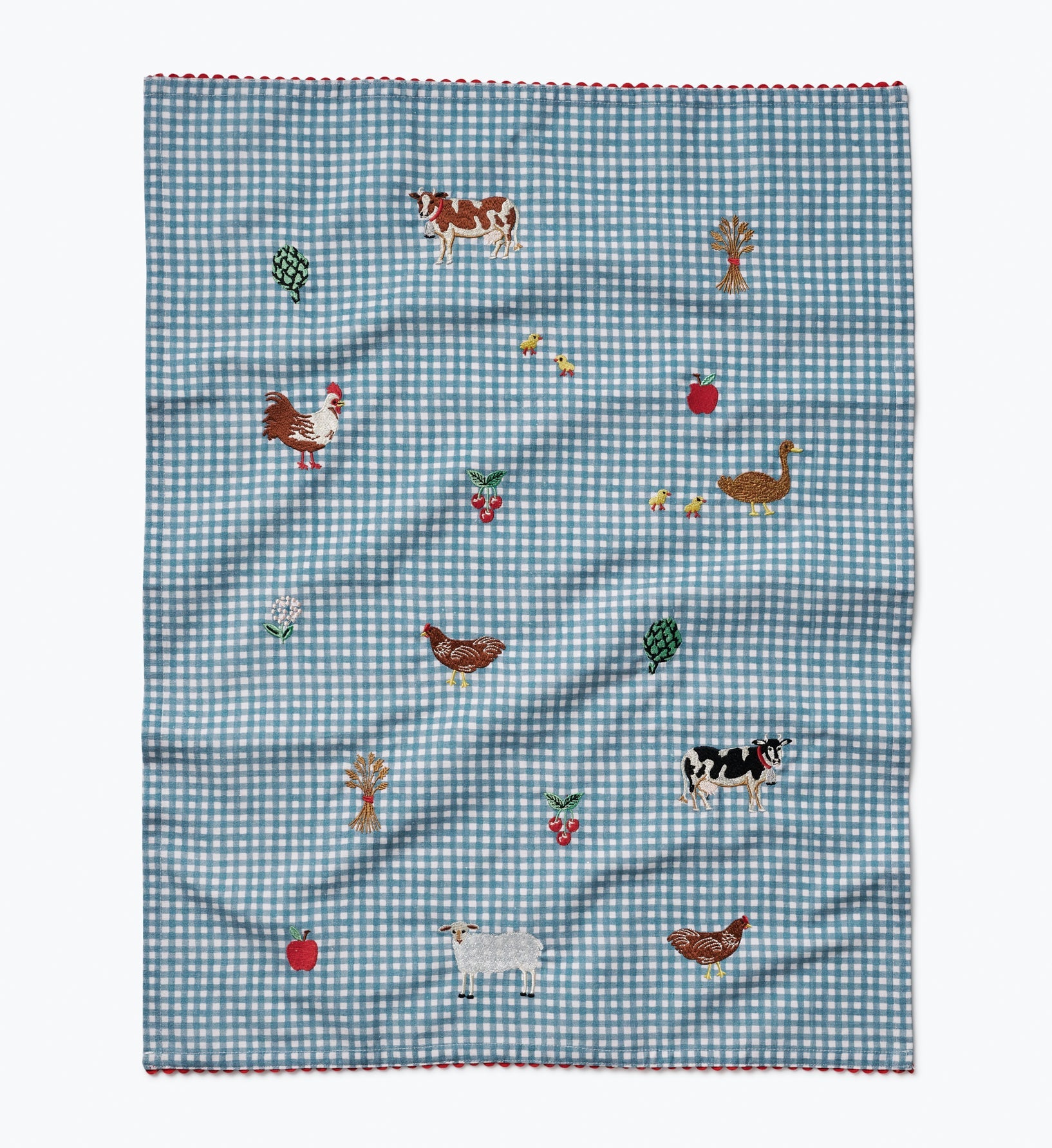 Cloverpaperco™ - Tea Towel - Country Farm Gingham