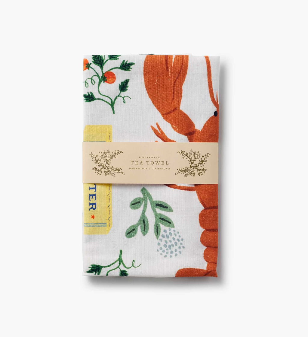 Cloverpaperco™ - Tea Towel - Seaside
