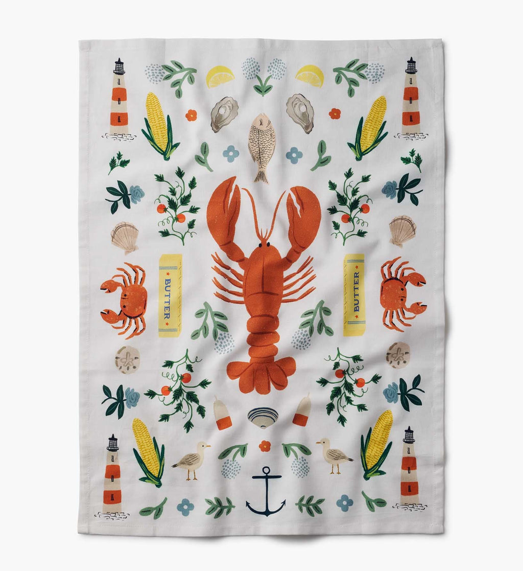 Cloverpaperco™ - Tea Towel - Seaside