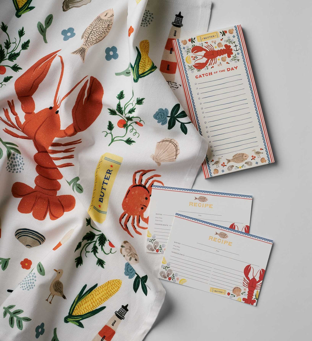 Cloverpaperco™ - Tea Towel - Seaside