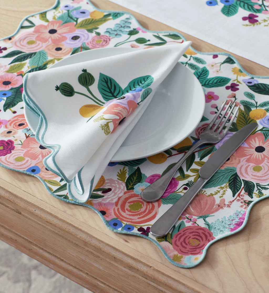 Cloverpaperco™ - Cotton Napkins - Garden Party