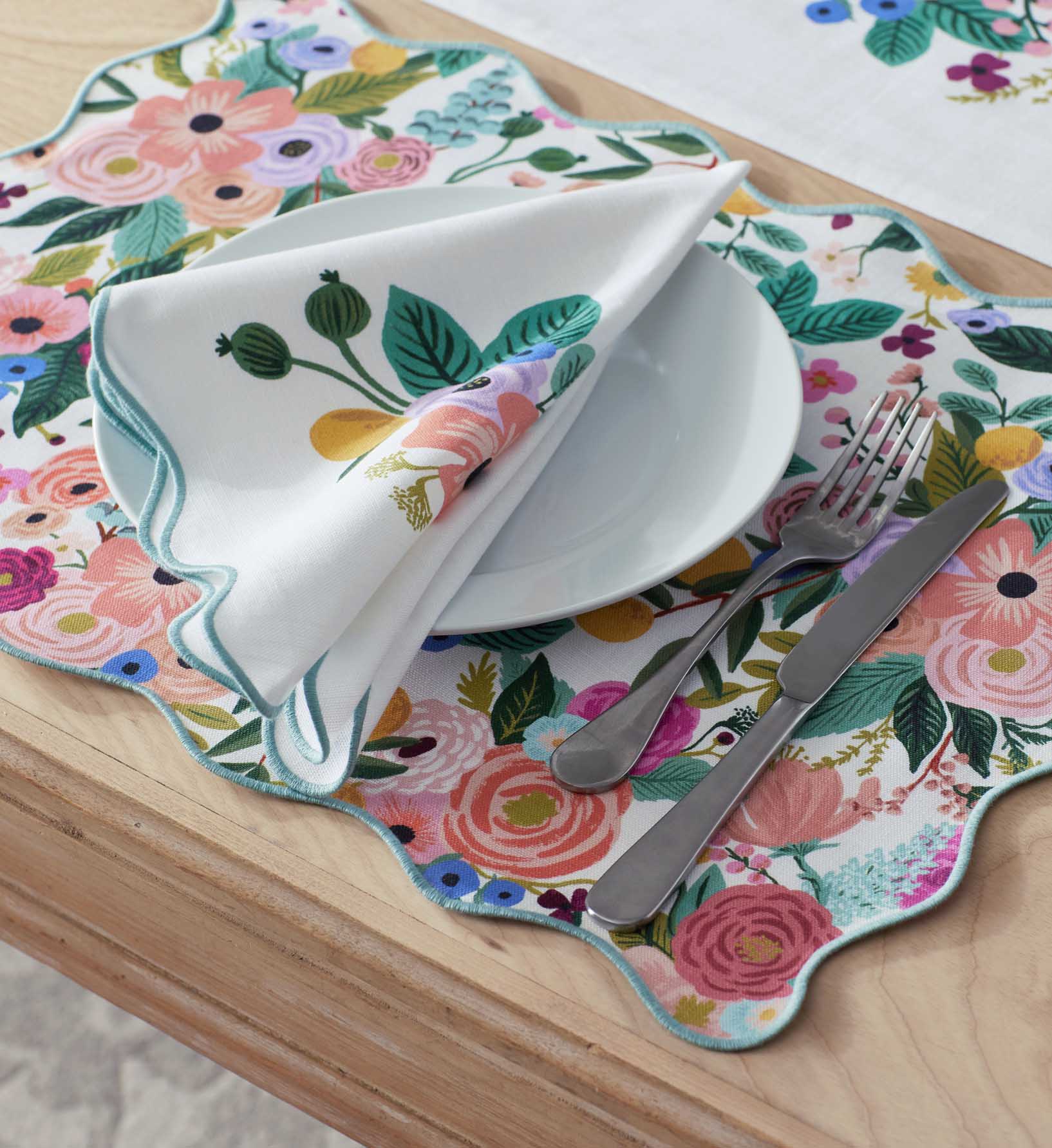 Cloverpaperco™ - Cotton Napkins - Garden Party