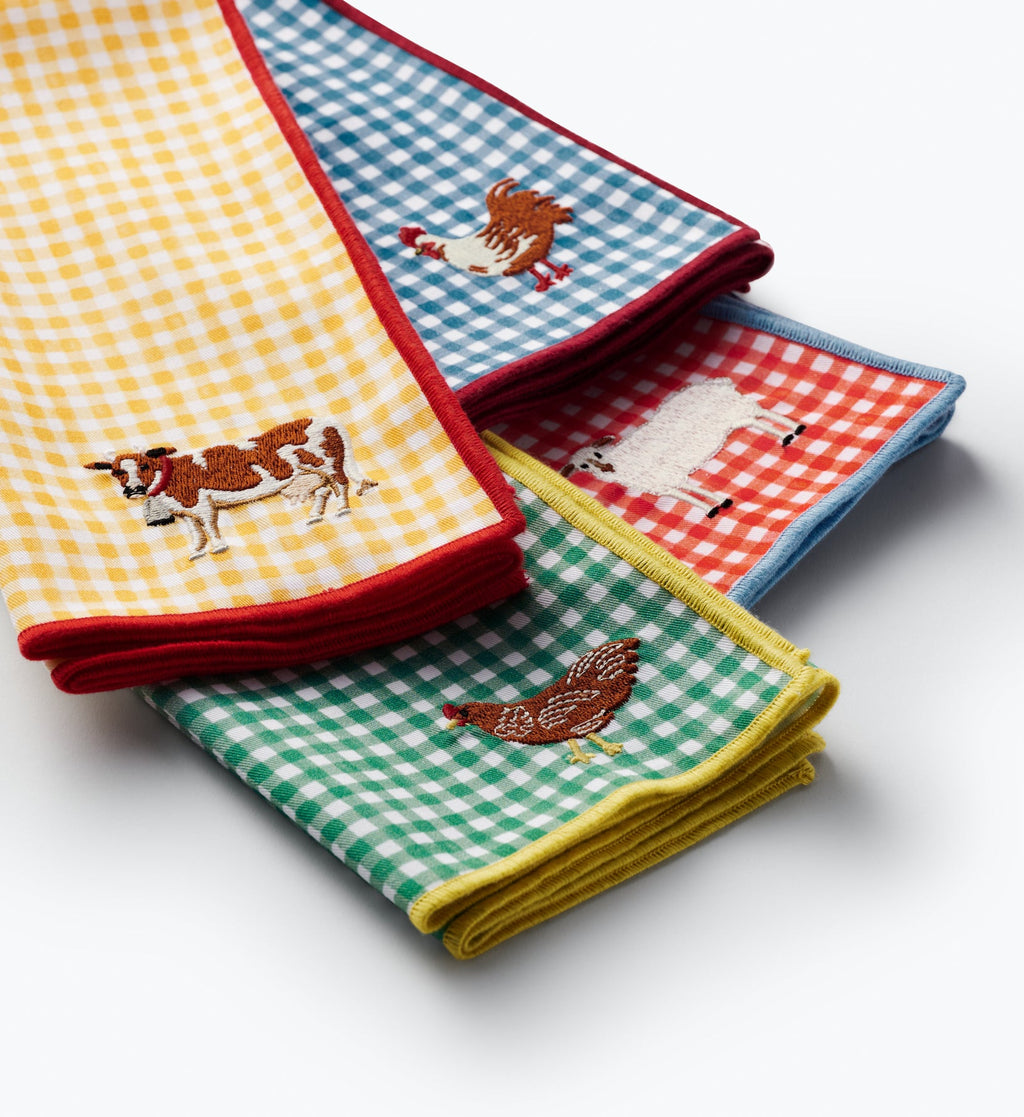 Cloverpaperco™ - Cotton Napkin Set - Home Sweet Home