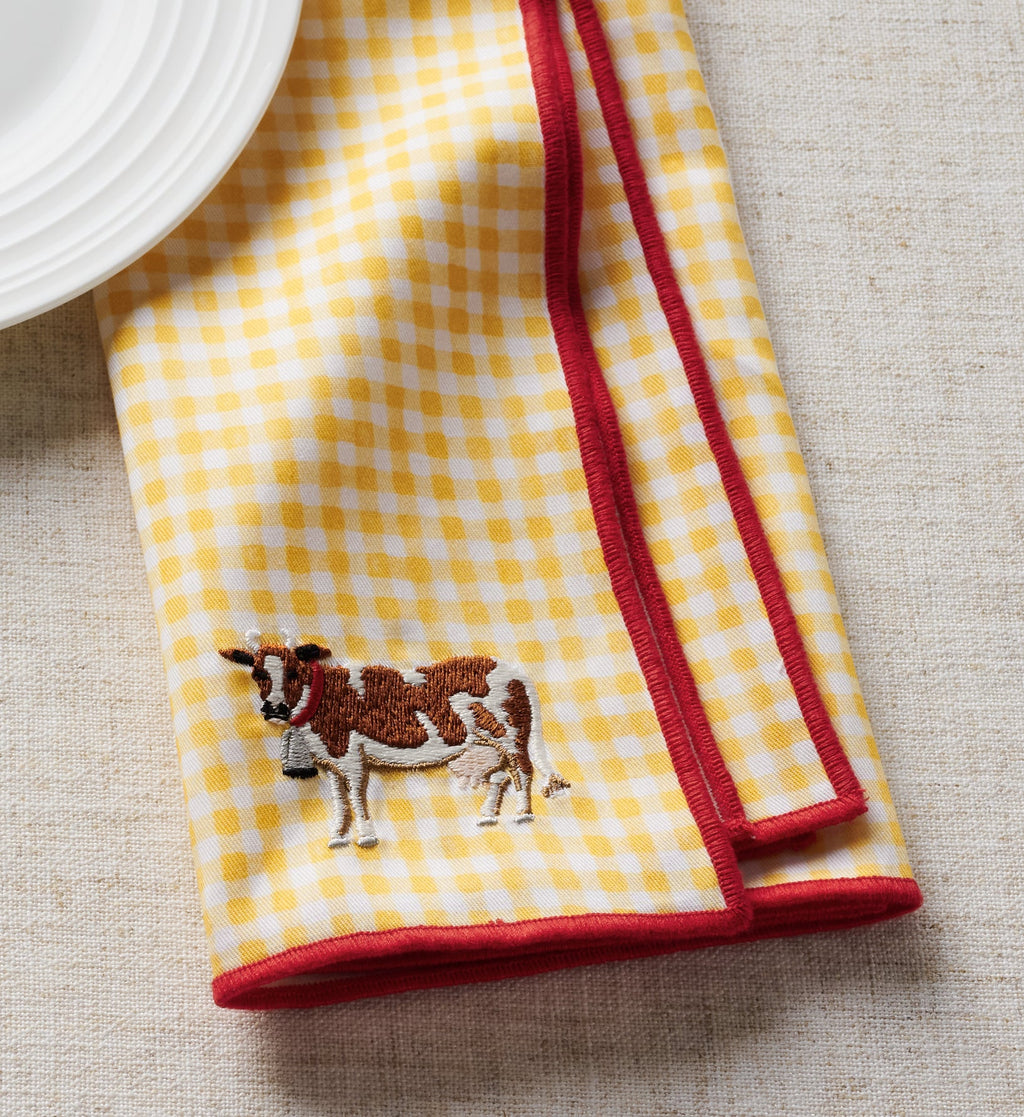 Cloverpaperco™ - Cotton Napkin Set - Home Sweet Home