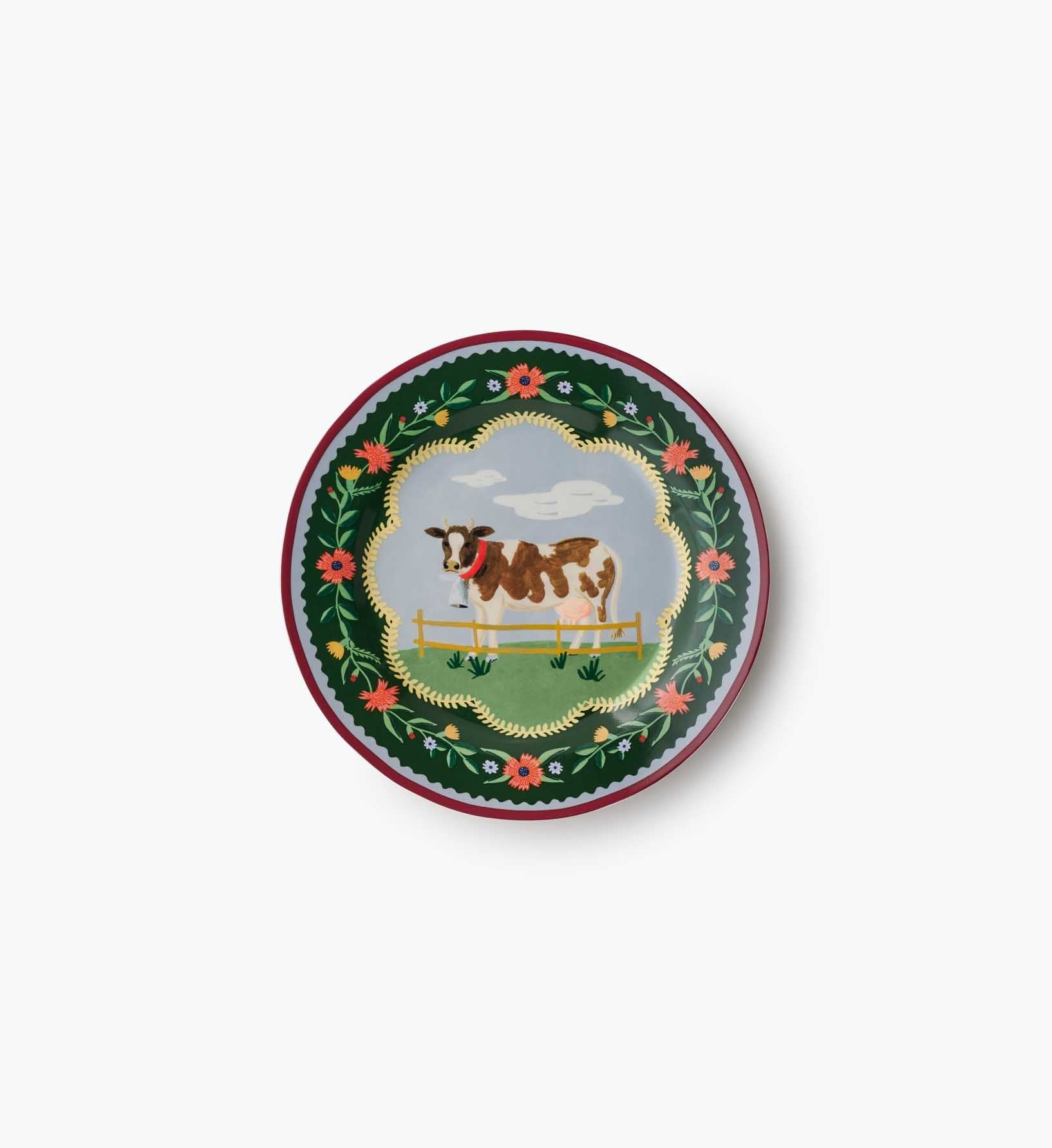 Cloverpaperco™ - Porcelain Dessert Plate Set - Home Sweet Home