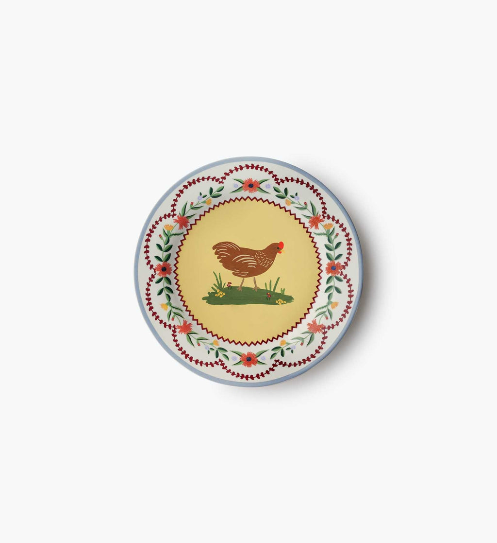 Cloverpaperco™ - Porcelain Dessert Plate Set - Home Sweet Home
